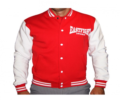 Eastfight College-Jacke rot