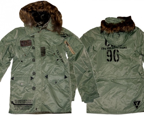 Cipo&Baxx Herren Parka C-7218